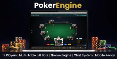 PokerEngine | Multiplayer Texas Holdem JavaScript Game