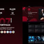 Portfolio - Developer, Designer & Freelancer Portfolio Tailwind CSS HTML Template