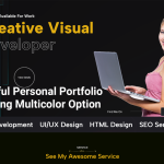 PortfolioX - Personal Portfolio Website Template