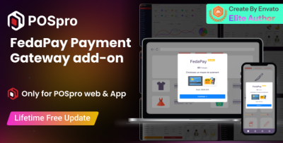 POSpro - Fedapay Payment Gateway Add-on