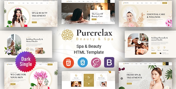 Purerelax - Spa & Beauty HTML Template Purerelax - Spa & Beauty HTML Template