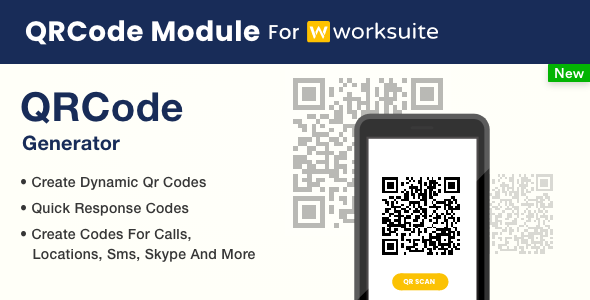 QRCode Module for Worksuite CRM QRCode Module for Worksuite CRM