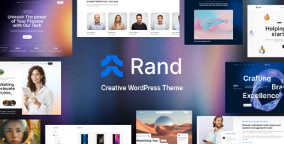Rand - Creative Multipurpose WordPress Theme