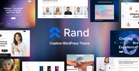 Rand - Creative Multipurpose WordPress Theme Rand - Creative Multipurpose WordPress Theme