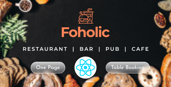 Restaurant & Cafe Food React Template - Foholic Food Restaurant & Cafe Food React Template - Foholic Food