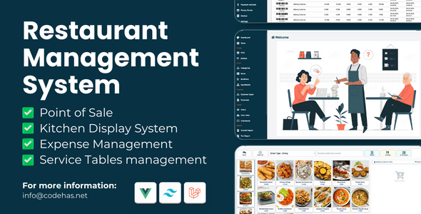 Restaurant POS - Restaurant management system with kitchen display Restaurant POS - Restaurant management system with kitchen display
