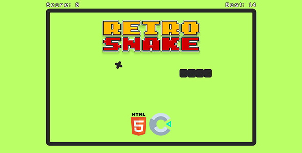 Retro Snake - Construct3 - HTML Retro Snake - Construct3 - HTML
