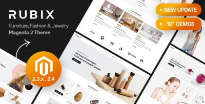 Rubix - Multipurpose Sections Magento 2 / Adobe Commerce Theme