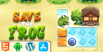 Save the Frog - HTML5 Construct3 Game