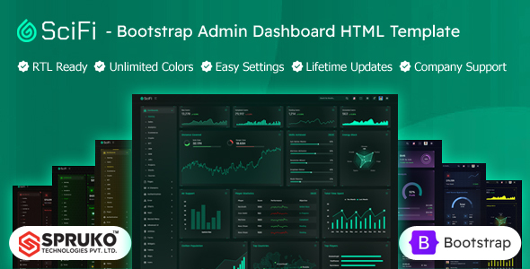 SCIFI - Bootstrap HTML Admin Dashboard Template SCIFI - Bootstrap HTML Admin Dashboard Template