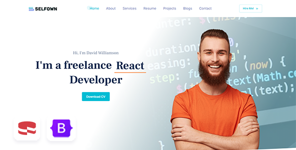 Selfown - CakePHP Personal Portfolio Template Selfown - CakePHP Personal Portfolio Template