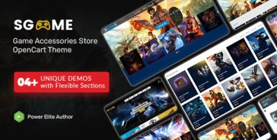 SGame - Responsive Accessories, Games Shopify Theme