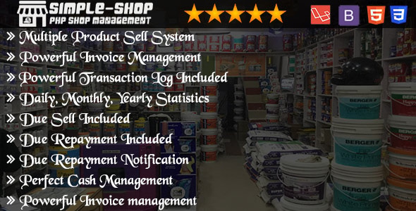Shop Management System Shop Management System