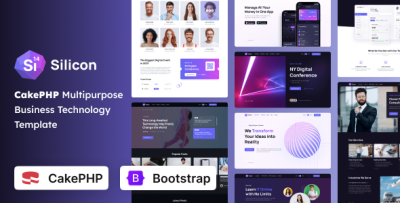Silicon - CakePHP Multipurpose Business & Technology Template