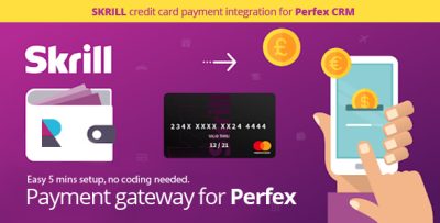 Skrill Payment Gateway Integration for Perfex CRM