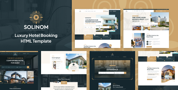Solinom - Hotel Booking HTML Template Solinom - Hotel Booking HTML Template