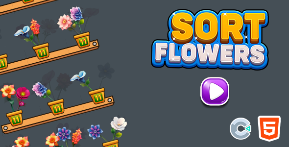 Sort Flowers - Html5 (Construct3) Sort Flowers - Html5 (Construct3)