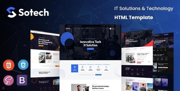Sotech - Technology & IT Solutions HTML Template Sotech - Technology & IT Solutions HTML Template