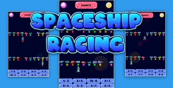 Spaceship Racing - Cross Platform Math Game Spaceship Racing - Cross Platform Math Game