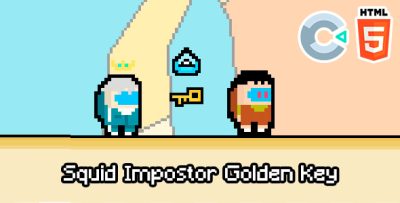 Squid İmpostor Golden Key - HTML5 Game - Construct 3