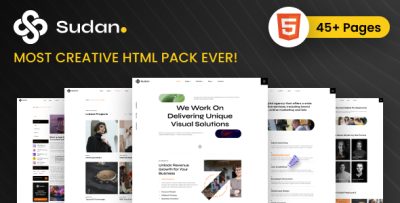 Sudan - Multipurpose Agency HTML Template