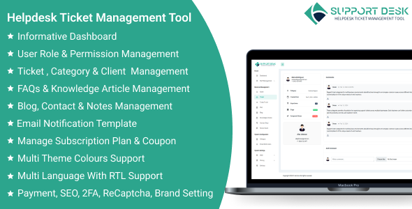 Support Desk SaaS - Helpdesk Ticket Management Tool Support Desk SaaS - Helpdesk Ticket Management Tool