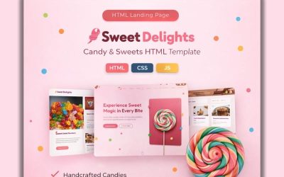 SweetDelights | Sweet Shop Templates