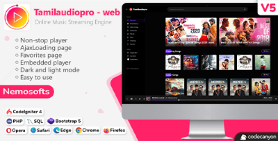 Tamilaudiopro - Online Music Streaming Website