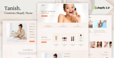 Tanish - Beauty Cosmetics Shopify Theme OS 2.0