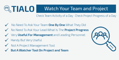 Tealo - Team Activity Watcher