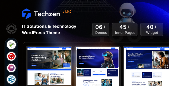 Techzen – IT Solutions & Technology WordPress Theme Techzen – IT Solutions & Technology WordPress Theme