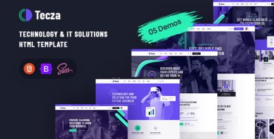 Tecza - Technology & IT Solutions HTML Template