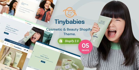 Tinybabies - Beauty Cosmetics & Skincare Shopify Theme Tinybabies - Beauty Cosmetics & Skincare Shopify Theme