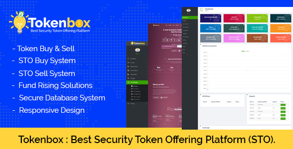 Tokenbox - Best Security Token Offering Platform (STO) Tokenbox - Best Security Token Offering Platform (STO)