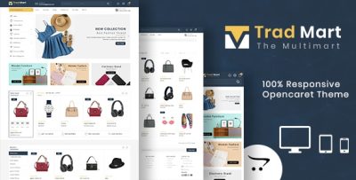 Tradmart - Responsive Multipurpose OpenCart Theme