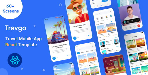 Travgo - Travel Mobile App React Template Travgo - Travel Mobile App React Template