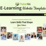 Tutorlin - Online Course & Education Website Template