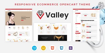 Valley - Jewellery OpenCart Responsive Theme