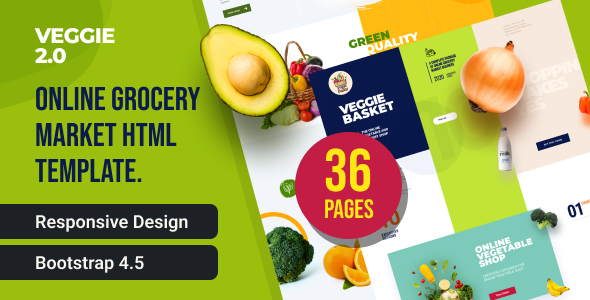 Veggi - Super Market Store HTML Template Veggi - Super Market Store HTML Template