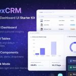 VertexCRM - React CRM Dashboard & UI Starter Kit