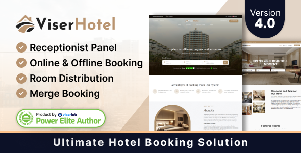 ViserHotel - Ultimate Hotel Booking Solution ViserHotel - Ultimate Hotel Booking Solution