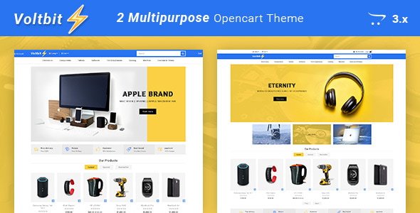 Voltbit - Multipurpose Responsive Opencart 3 Theme Voltbit - Multipurpose Responsive Opencart 3 Theme