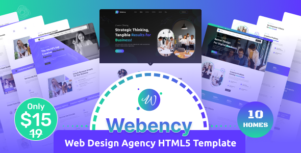 Webency - Web Design Agency HTML Template Webency - Web Design Agency HTML Template