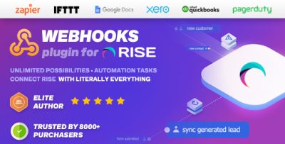 Webhooks plugin for RISE CRM - Connect RISE with any service
