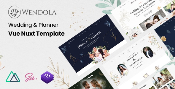 Wendola - Wedding & Planner Vue Nuxt Template Wendola - Wedding & Planner Vue Nuxt Template