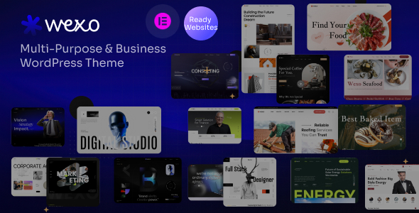 Wexo - Multipurpose & Business WordPress Theme Wexo - Multipurpose & Business WordPress Theme