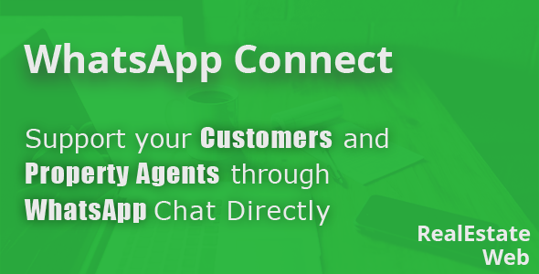 WhatsApp Connect for RealEstateWeb CMS WhatsApp Connect for RealEstateWeb CMS