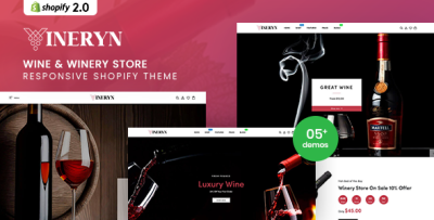 Wineryn - Wine & Winery Responsive Shopify Theme