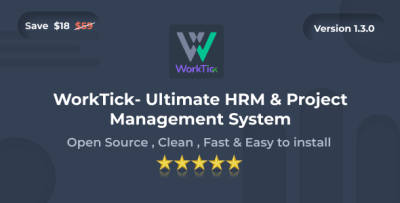 WorkTick -  HRM & Project Management