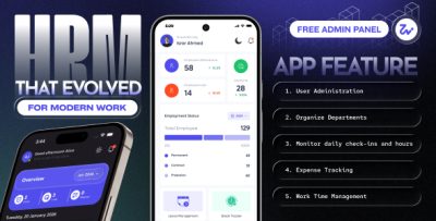 WorkZen - HRM & Payroll Management System with Mobile App